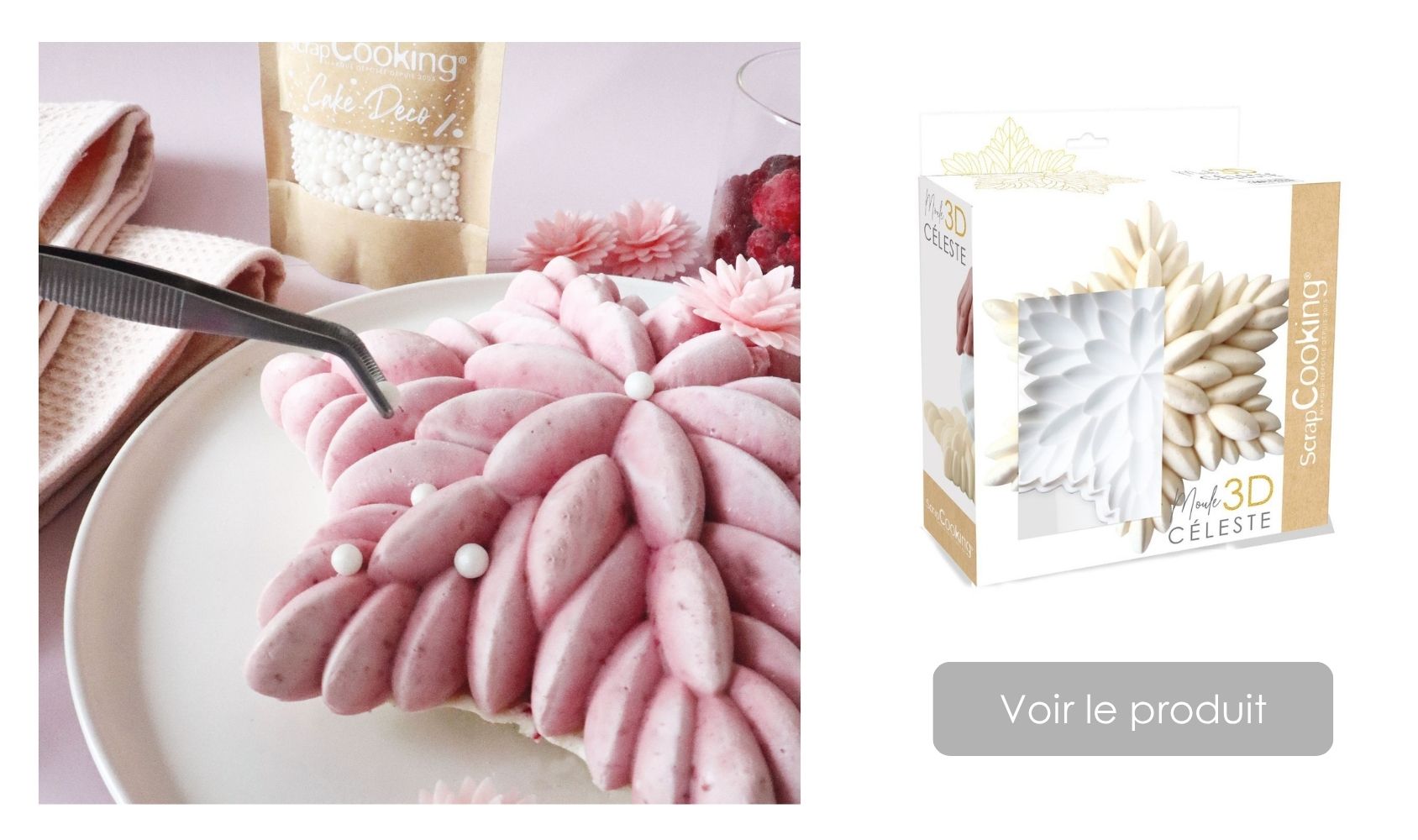 Recette entremets vacherin vanille moule silicone - ScrapCooking